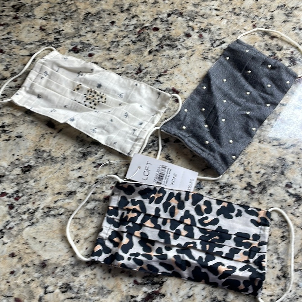 Loft face mask 3 pack